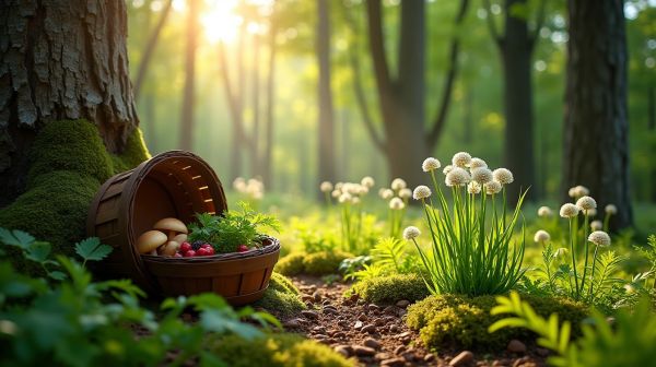Cueillette en forêt : comment identifier les espèces comestibles